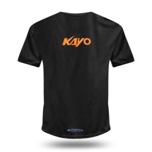 T-shirt noir moto KAYO